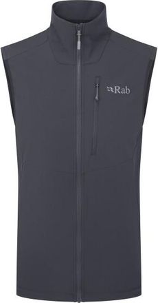 RAB Borealis Vest Softshellgilet f&uuml;r Herren | grau