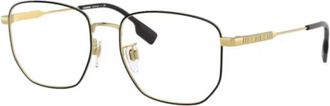 Burberry Vista Stijlvolle Zonnebril - unisex - Brillen - Zwart - 56 MM - Accessoires