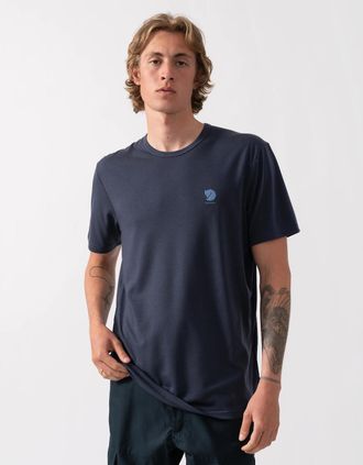 Fj&auml;llr&auml;ven Mens Fjallraven High Coast Short Sleeve Mens Top - Navy 560 - Black - Size: 40