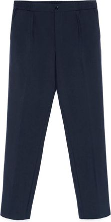 Fursac Pantaloni dritti in lana - Blu