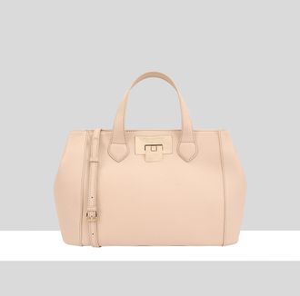 Paul Costelloe Womens Amora Leather Multi Way Bag - Beige - One Size