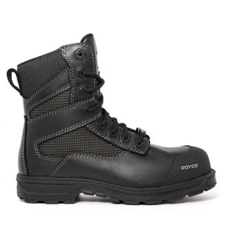 Royer Cosm&eacute;tique Mens 8 Composite Toe Agility Work Boots In Black