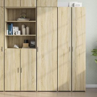 vidaXL Vidaxl - Aparador De Madera De Ingenier&iacute;a Roble Sonoma 45x42,5x185 Cm