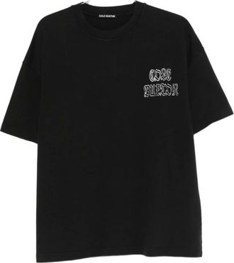 Cole Buxton Tops, Heren, Zwart, L, Katoen, T-shirt