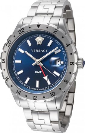 Versace V11010015 Mens Hellenyium Watch - Silver - One Size
