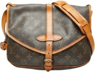 Louis Vuitton Pre-owned Cross Body Bags, female, Brown, Size: ONE SIZE Pre-owned Vintage Cross Body Bag