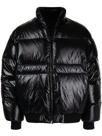 Fear of God down-filled puffer jacket - men - Cotton/Acrylic/Nylon/Nylon/Cupro/Goose Down/Duck Feathers - M - Black