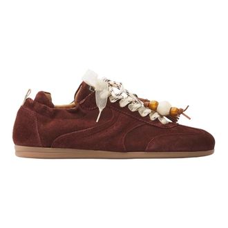 VIA VAI Schoenen, Dames, Rood, 42 EU, Leer, June Haven Sneakers
