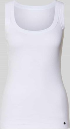 Marc Cain Tanktop mit Rundhalsausschnitt in Weiss, Gr&ouml;&szlig;e 34