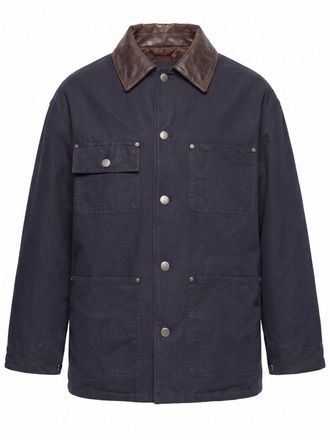 Prada Cotton And Re-Nylon Down Jacket