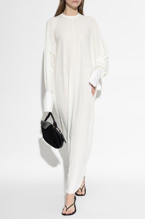 Darkpark Cotton Dress, Womens, White