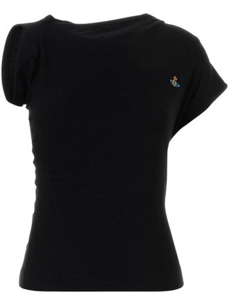 Vivienne Westwood Hebo Ribbed Short-Sleeve Top