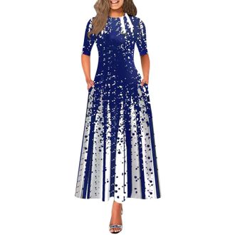 Generic Arrivals Womens Long Sleeve Floral Printed A Line Casual Clothing Women Summer Customized Size Provide OEM Long Maxi Dress Women Casual Dresses for Su