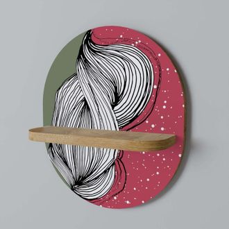 OEM Estar Juntos Estante Ovalado