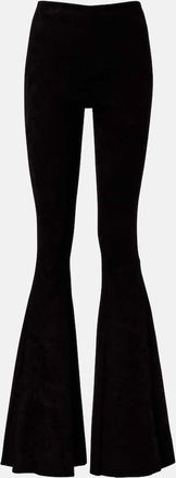 Stouls Cherilyn suede flared pants