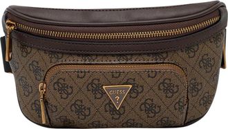 Guess Vezzola Heuptas - Heren - Heuptassen - Bruin - ONE Size - Polyester - Tassen