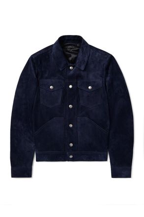 Tom Ford Slim-Fit Suede Jacket