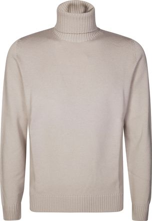 Drumohr Tubular Turtleneck Sweater in 100% Merino Wool