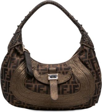 Fendi Pre-owned Fendi Zucca Canvas Spy Hobo Ladies 1XQF2ECJ6B73N6V2