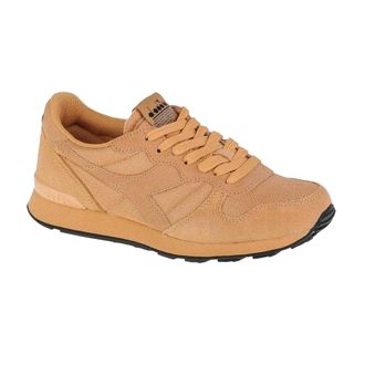 Diadora Heren Camaro Manifesto Leren Trainers (Bruin)