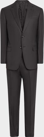 Giorgio Armani Men & apos;s Basic Wool Two-Piece Suit