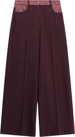 Imperial Pantalone - Dames - Wijde Broeken - Paars - L - Broeken