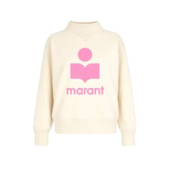 Isabel Marant Isabel Marant, Sweatshirts, female, Pink, Size: 2XS Moby Sweatshirt
