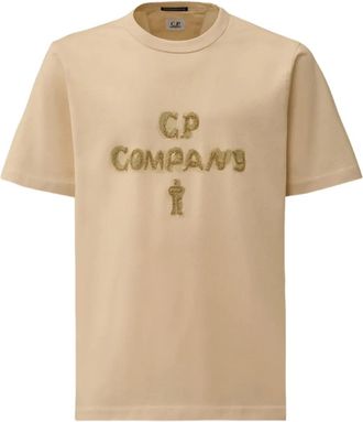 C.P. Company T-shirt con logo - Toni neutri