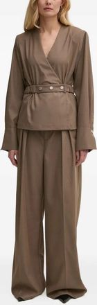 Gestuz Top a portafoglio - Marrone