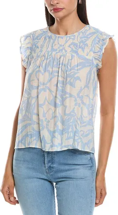 Nanette Lepore Short Sleeve Blouse