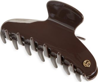 L. Erickson Monet Claw Clip in Brown at Nordstrom