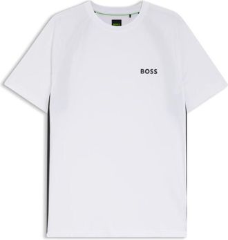 BOSS Quick-dry slim-fit T-shirt with four-way stretch