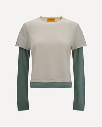Guest In Residence Layered Sweater Female S
