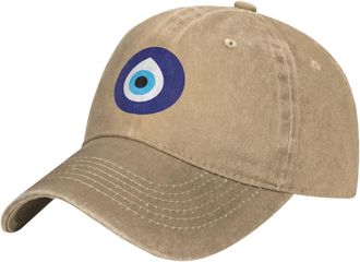 Generic Sports Hat Turkish Evil Eye Sport Cap Quick Dry Baseball Cap Classic Trucker Caps for Running Tennis Sports