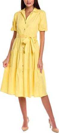 T Tahari Button Midi Dress