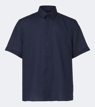 Vilebrequin Camicia Courbis in lino