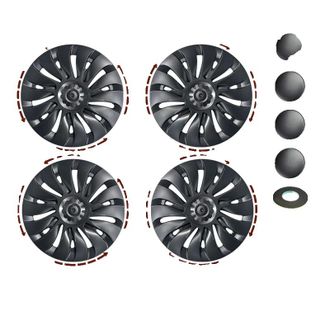OEM Embellecedor De Rueda, Cubierta Completa De Llanta, Compatible Con Tesla Model Y, Gris Plomo Lr