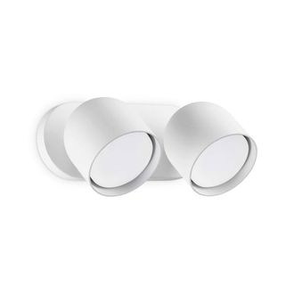 Netlighting Dodo 2 Light Twin Ceiling Spotlight White