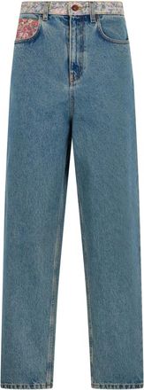 Philosophy di Lorenzo Serafini Mujer, Vaqueros, Azul, Talla: L