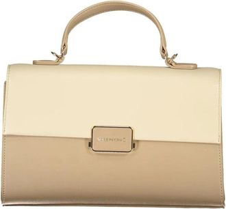 Valentino Tassen, Dames, Beige, ONE Size, Two Tone Top Handle Handbag