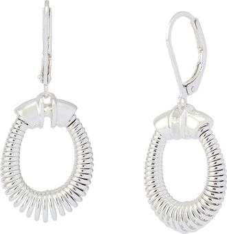 Robert Lee Morris Coiled Drop Earrings in Silver at Nordstrom