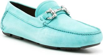 Ferragamo Leather Loafer - Blue