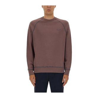 Paul Smith Felpa con maniche raglan Smiley - - Sweatshirts & Hoodies - Uomo - Viola - S