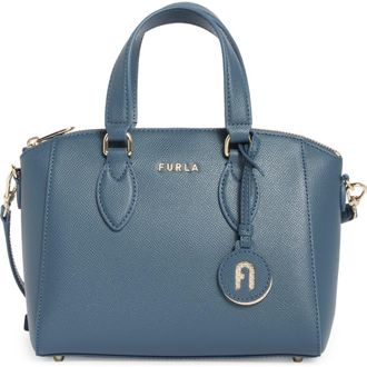 Furla Minerva Mini Satchel Tote Bag in Grigio Blue at Nordstrom Rack