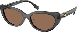 Tory Burch TY7220D Asian Fit 201973 Womens Sunglasses Black Size 55