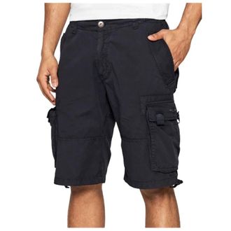 Aeronautica Casual Shorts - Heren - Korte Broeken - Blauw - XS - Katoen - Korte Broeken