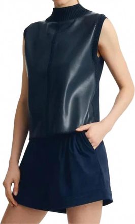 M&eacute;lissa Nepton Nico Top In Dark Navy
