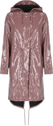 Rains String W Parka - Dames - Jassen - Roze - Maat: L Poliester