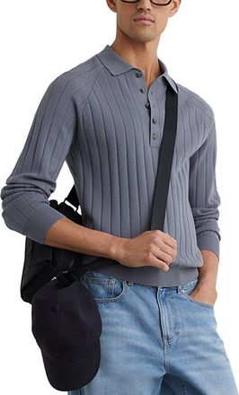 Reiss Dillingham Half Button Sweater