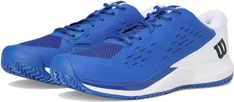 Wilson Rush Pro Ace Mens Tennis Shoes Deja Vu Blue/White/Black : 12.5 E - Wide, Synthetic